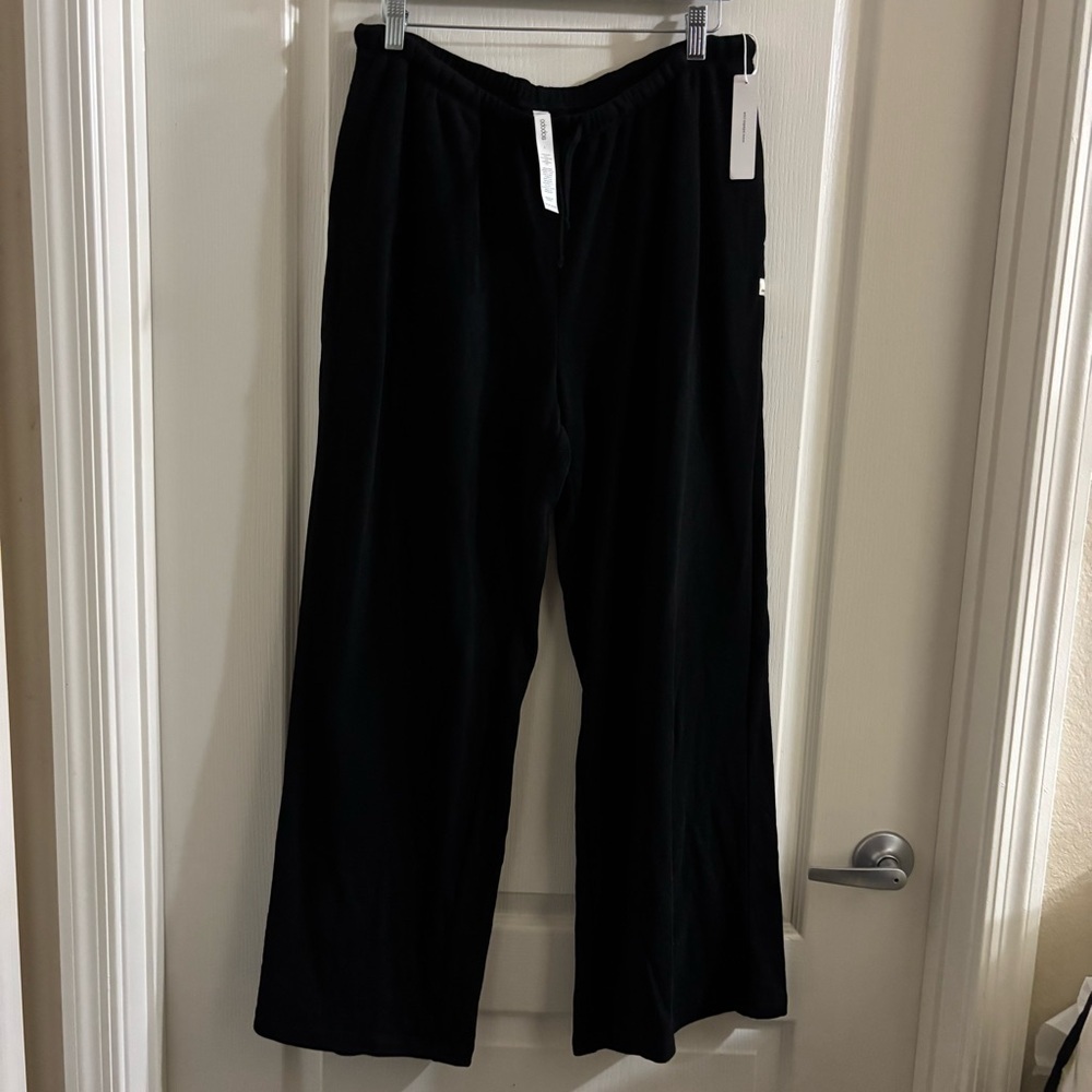 Ododos Black Casual Pants